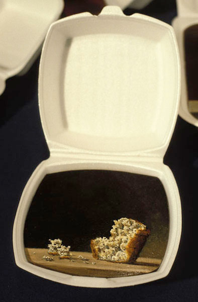 Banquet (detail- muffin), David Lefkowitz, 1992-94