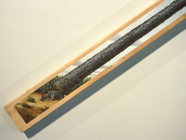 Timber (detail), David Lefkowitz, 1993