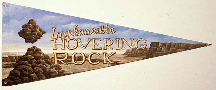 Implausible Hovering Rock, David Lefkowitz, 1998