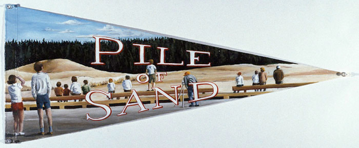Pile of Sand, David Lefkowitz, 1991