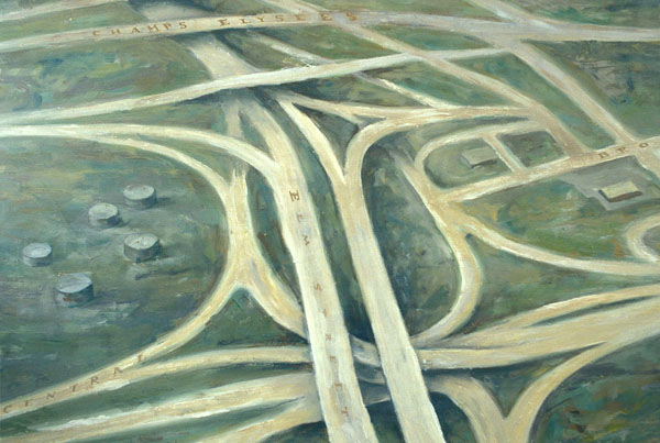 Outlying Area (detail), David Lefkowitz, 2001