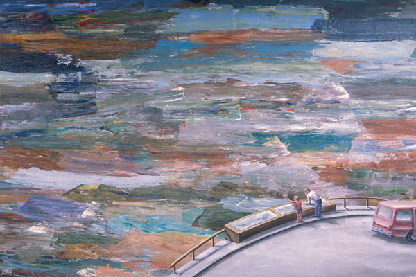 Scenic Overlook (detail), David Lefkowitz, 1996