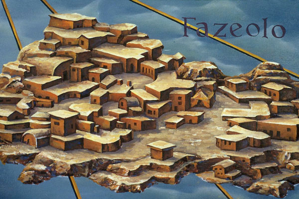 The Fazeolo Archipelago (detail), David Lefkowitz, 2004