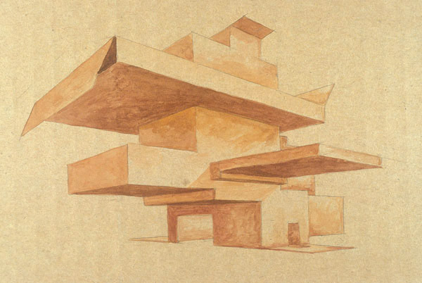 Improvised Structure #42 (detail), David Lefkowitz, 2004