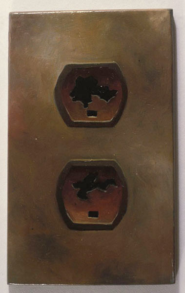 Wall Socket #B-2, David Lefkowitz, 1991