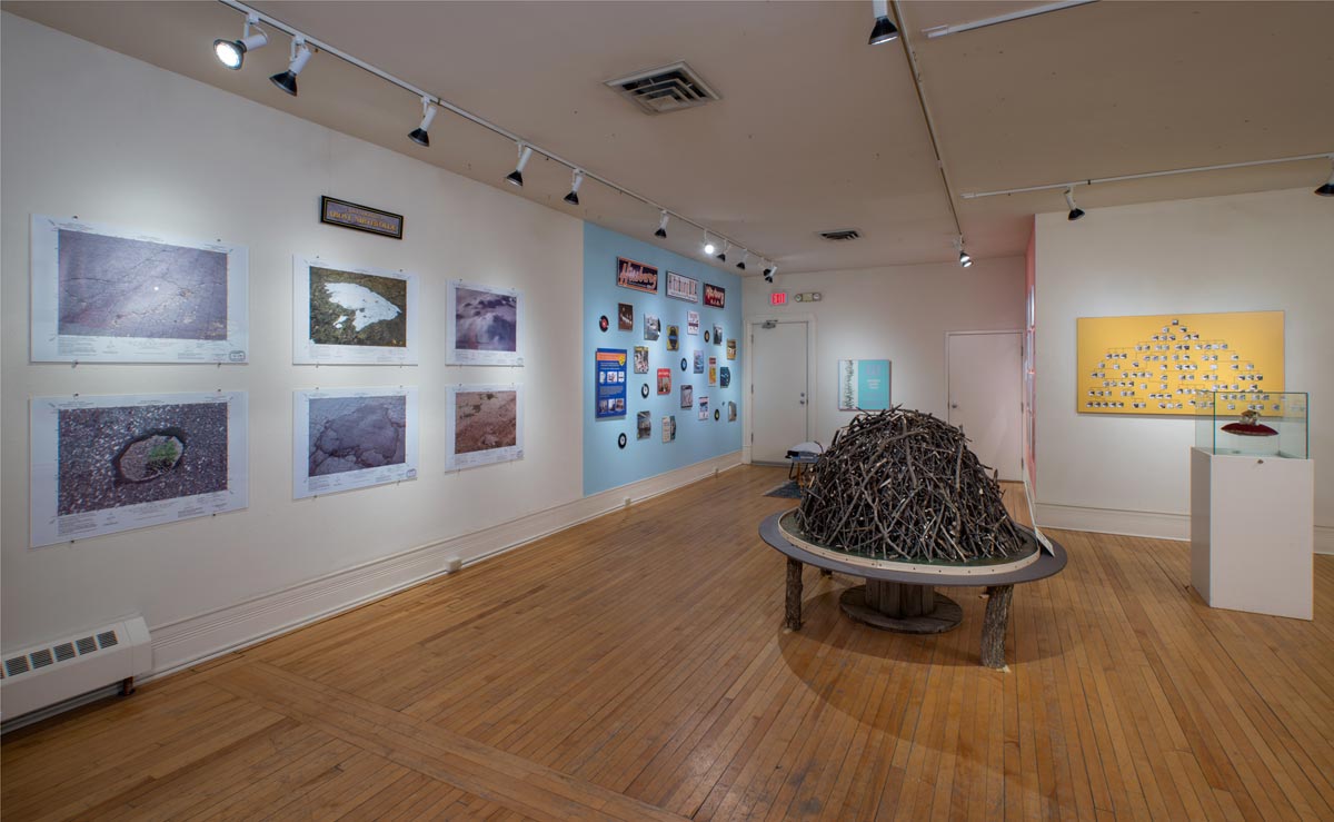 Nirthfolde Visitors' Bureau, installation view 1, David Lefkowitz, 2013